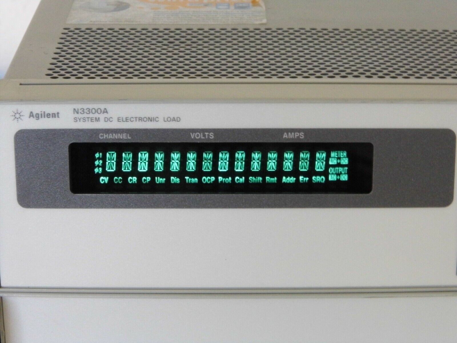 Agilent N3300A DC Electronic Load Mainframe Agilent N3300A DC Electronic Load Mainframe